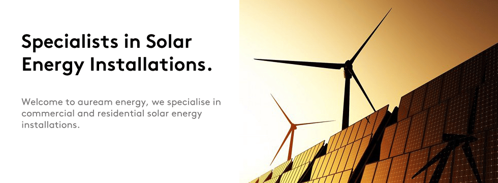 Specialists in Solar Energy Installations