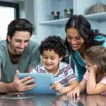 Family monitoring energy usage