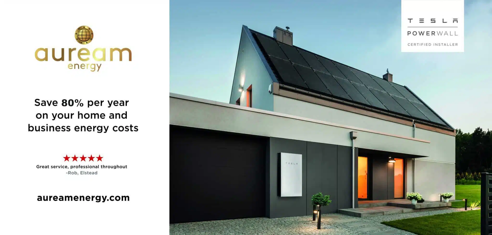 Property with a Tesla Powerwall 2